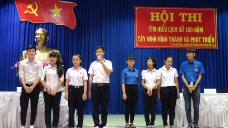 Trảng Bàng tổ chức thi tìm hiểu “Tây Ninh- 180 năm hình thành và phát triển” 